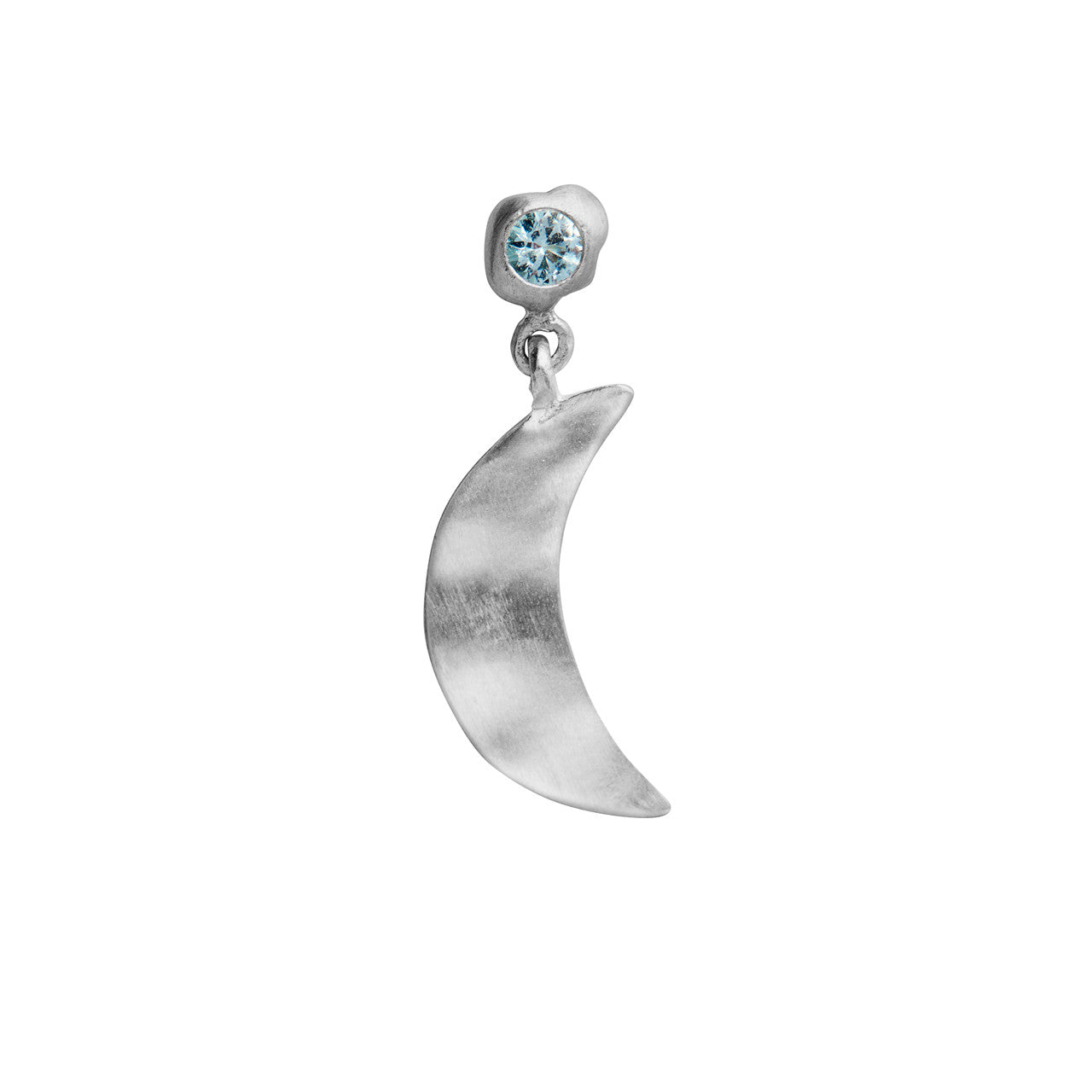 STINE A Jewelry Big Dot Bella Moon ørering 1307-00-Blue