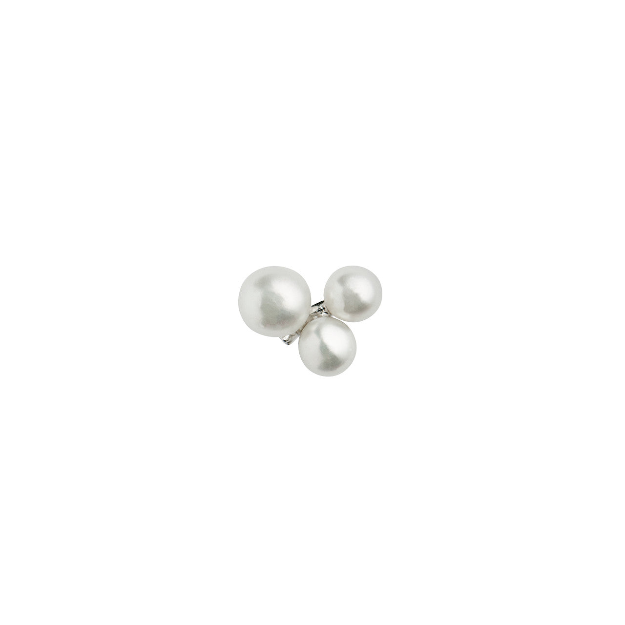 STINE A Jewelry Three Pearl Berries ørering 1321-00