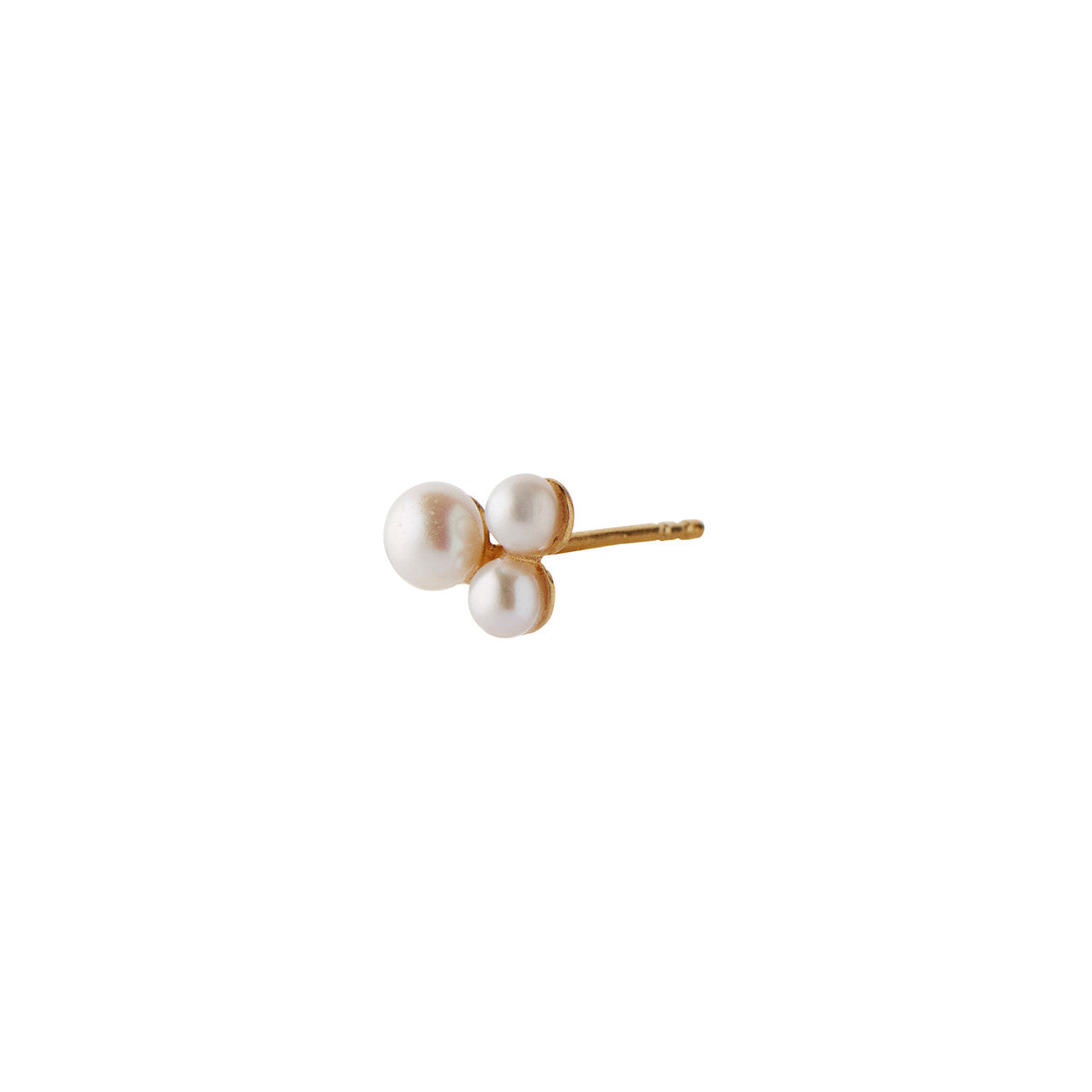 STINE A Jewelry Three Pearl Berries ørering 1321-02