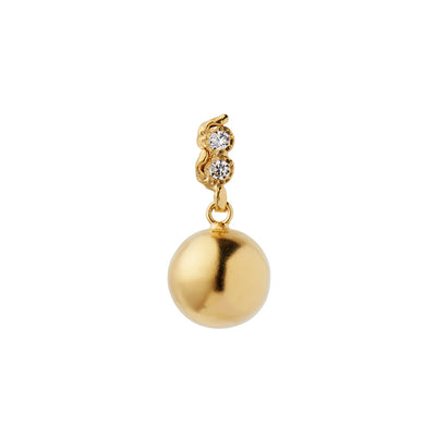 STINE A Jewelry Twin Flow Disco Ball ørering 1334-02