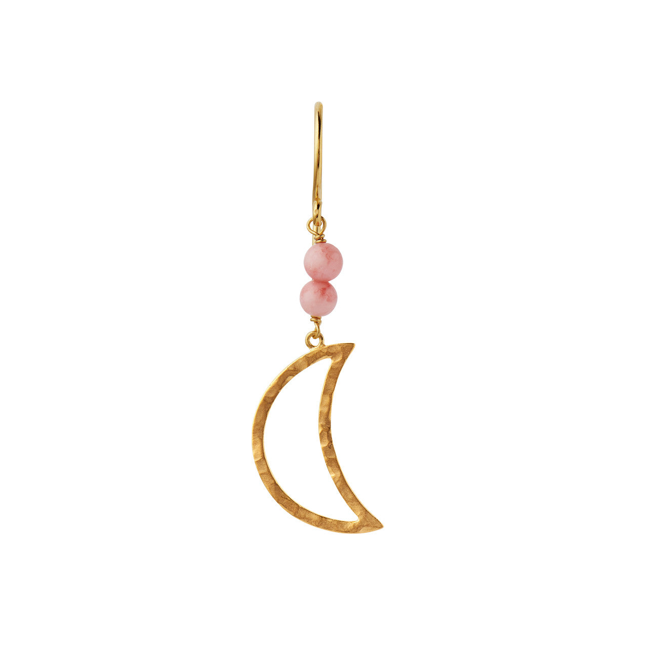 STINE A Jewelry Bella Moon with Coral ørering 1342-02