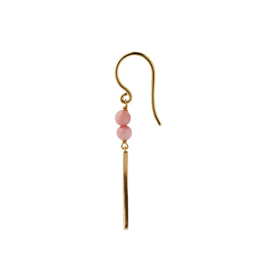 STINE A Jewelry Bella Moon with Coral ørering 1342-02