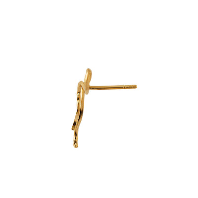 STINE A Jewelry Flow Bow ørering 1343-02