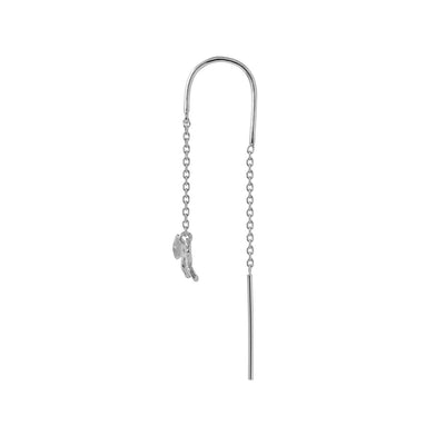 STINE A Jewelry Petit Bow Double Chain ørering 1353-00