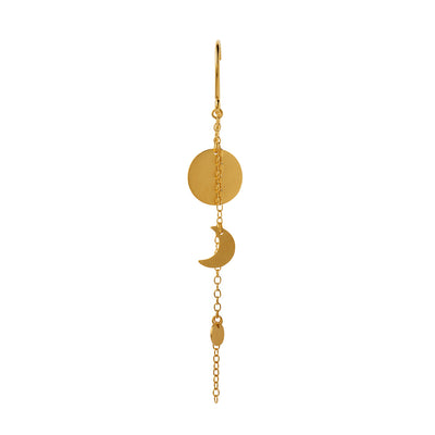 STINE A Jewelry Sun and Moon ørering 1360-02