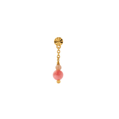 STINE A Jewelry Tres Petit Etoile with Coral ørering 1361-02