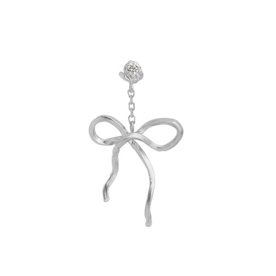 STINE A Jewelry Dangling Flow Bow ørering 1362-00