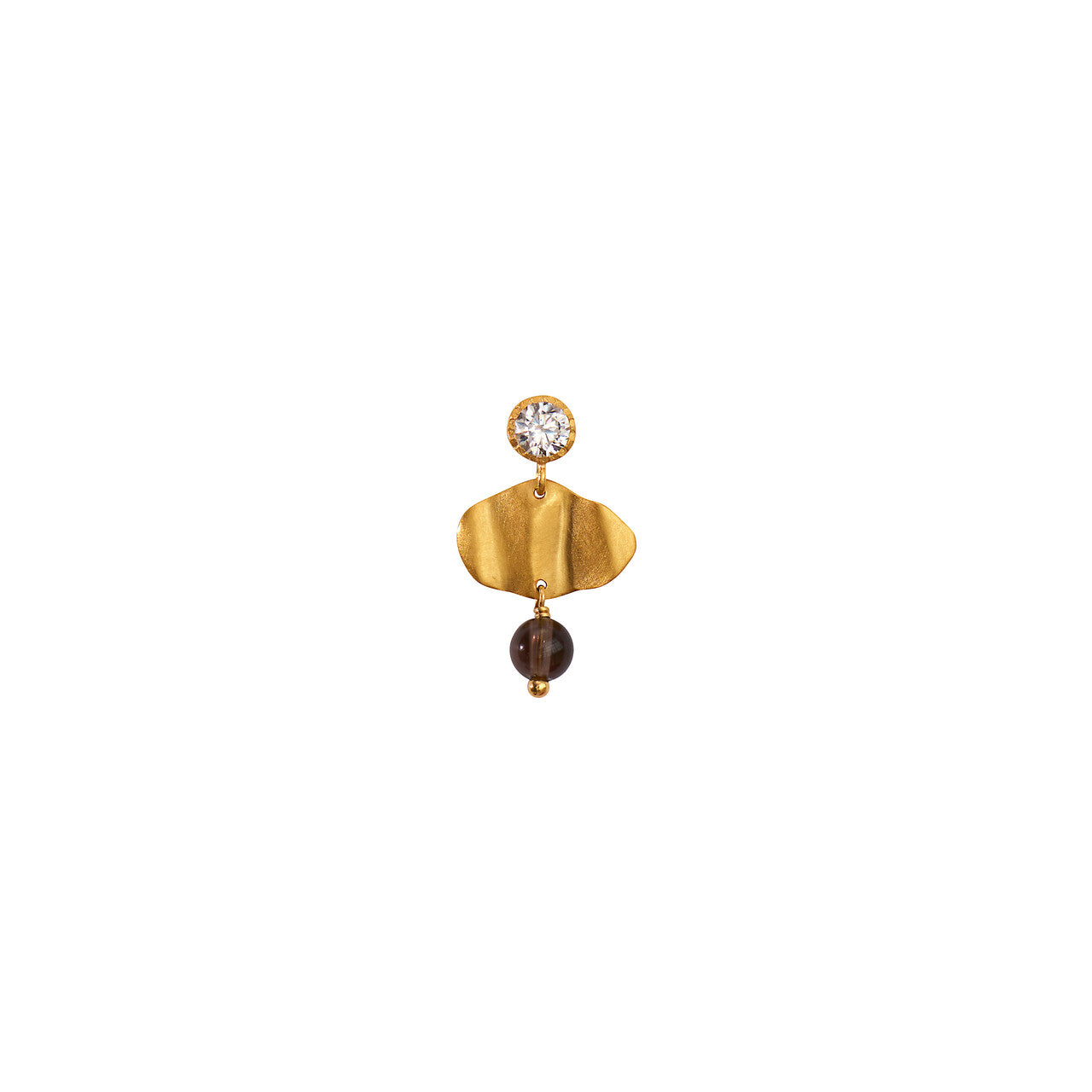STINE A Jewelry Petit Cleo Mocha ørering 1411-02
