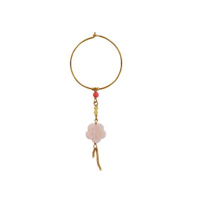 STINE A Jewelry Cherry Blossom hoop ørering 1425-02