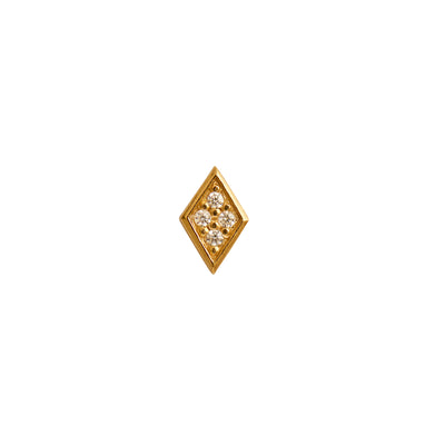 STINE A Jewelry Miss Harlekin with stones ørering 1428-02
