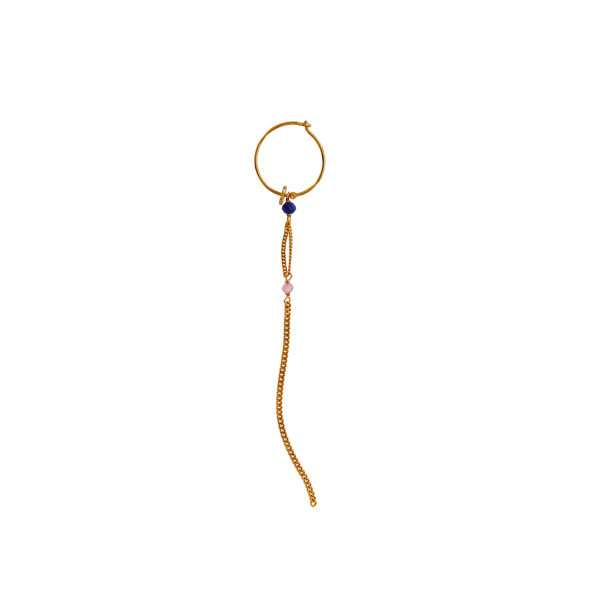 STINE A Jewelry Miss Paris Hoop with long chain ørering 1435-02