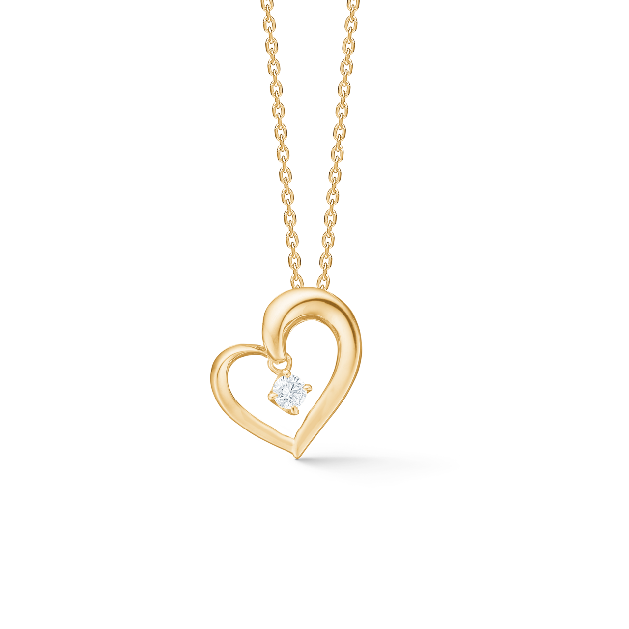 Mads Z Crown Heart vedhæng 1531709
