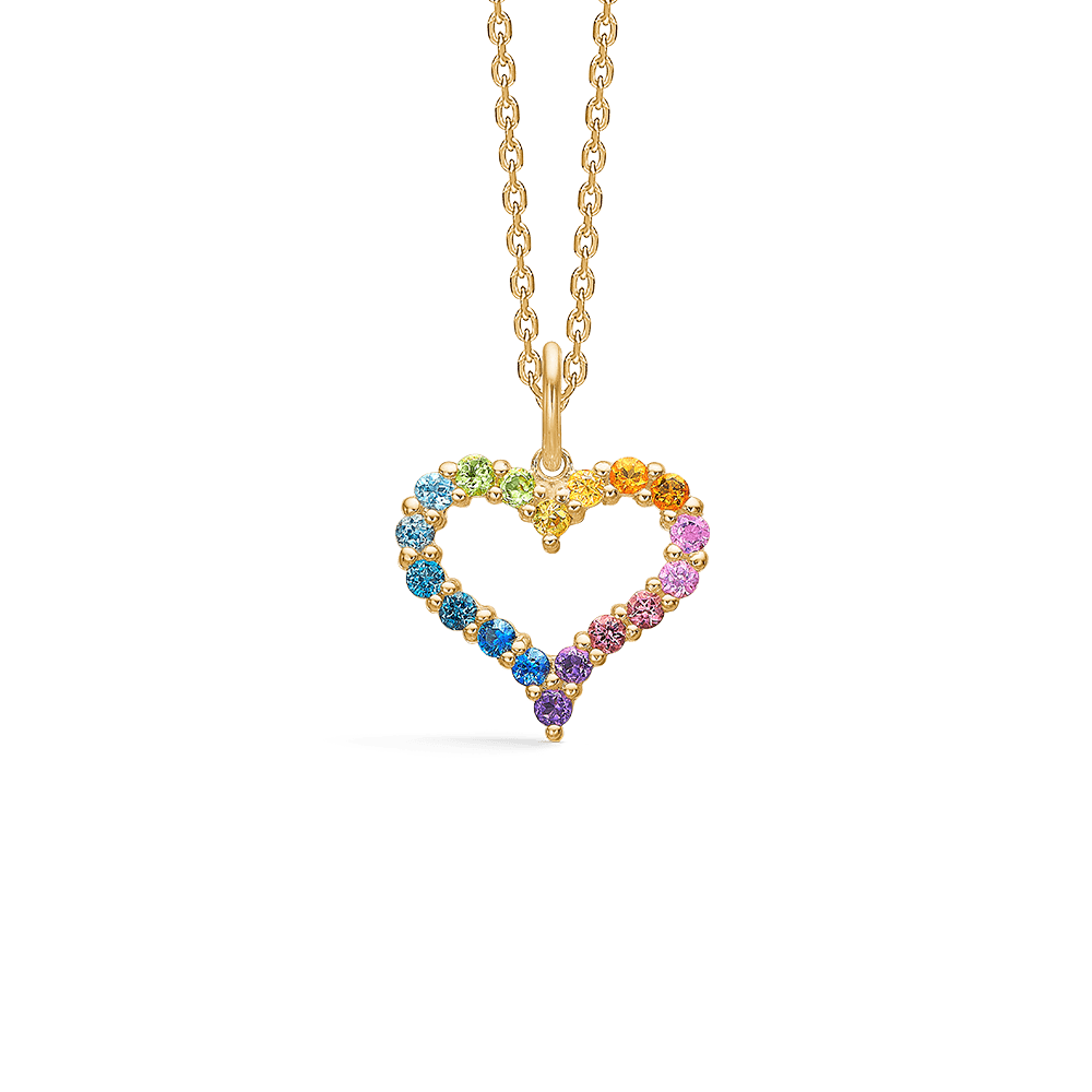 Mads Z Tender Heart Rainbow vedhæng 1534340