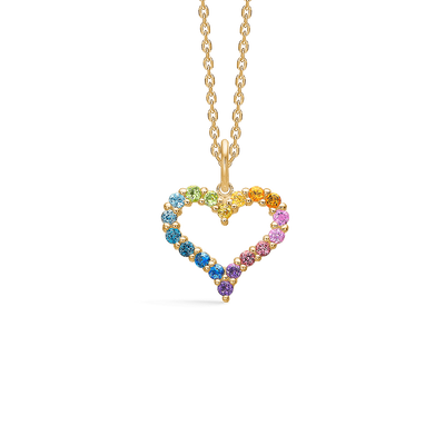 Mads Z Tender Heart Rainbow vedhæng 1534340