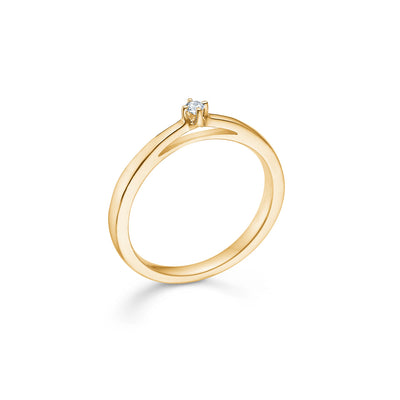 Mads Z Crown ring 0,04ct 1541604