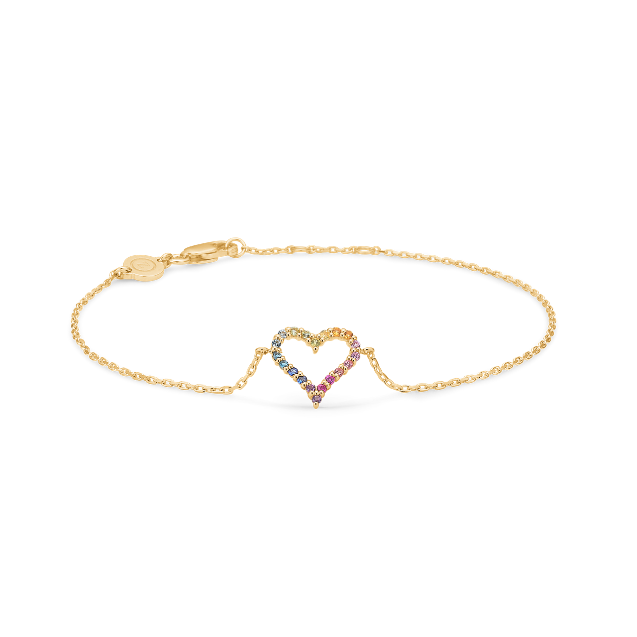 Mads Z Tender Heart Rainbow armbånd 1554340