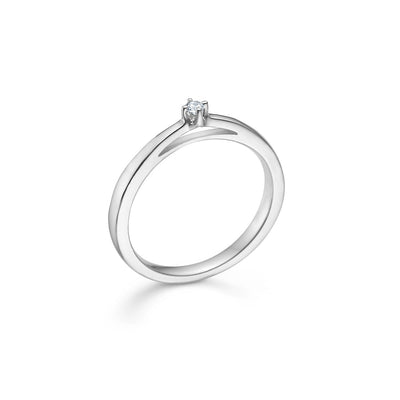 Mads Z Crown ring 0,04ct 1641604