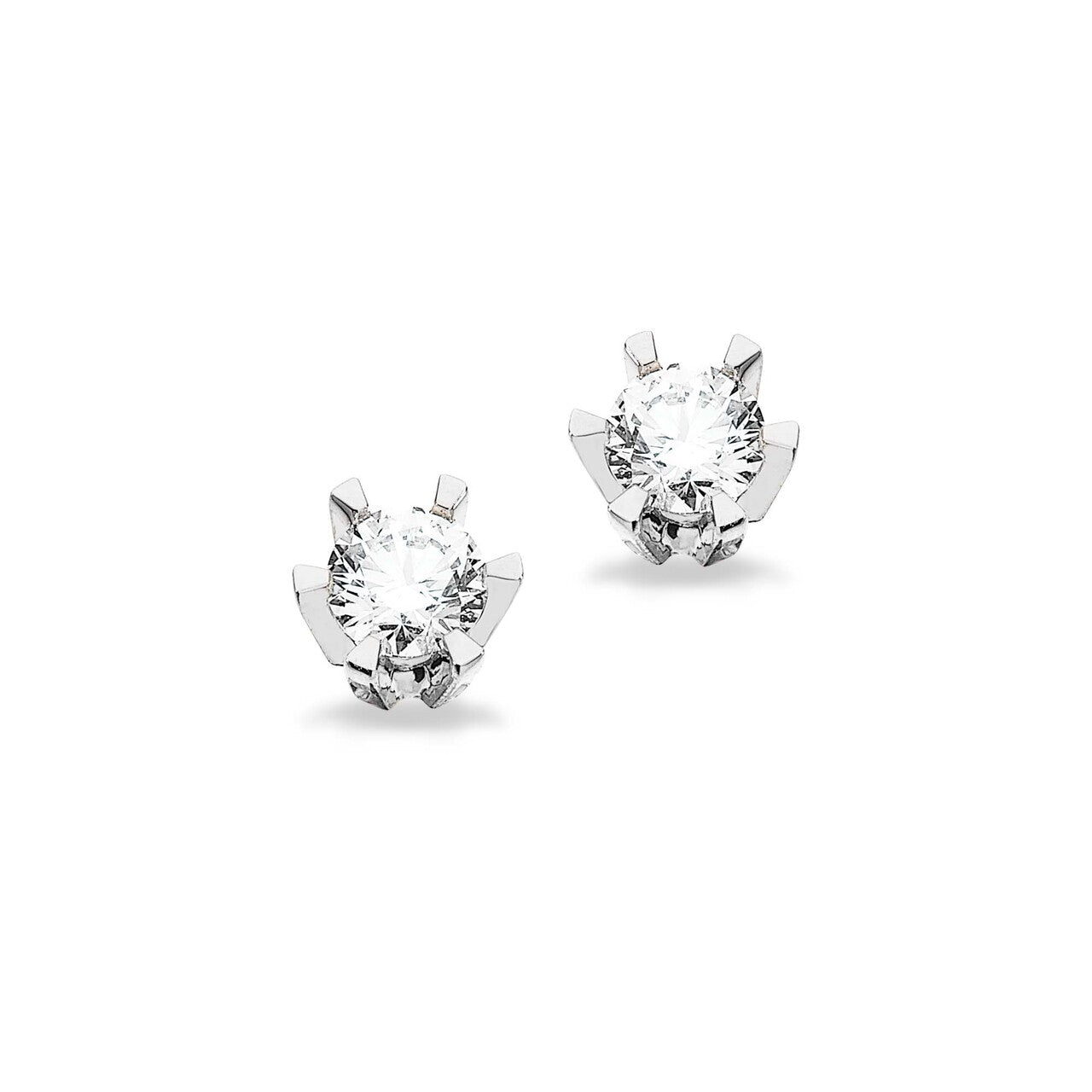 Scrouples Prinsesse 0,18ct øreringe 1776,18