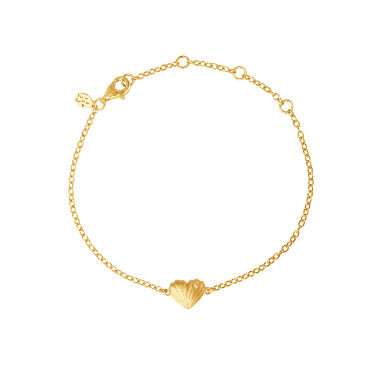 ByBiehl Just Love One Heart armbånd 2-4502-GP