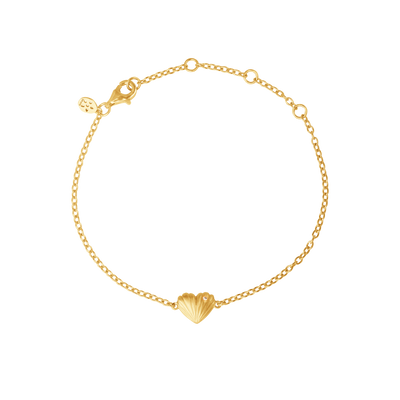 ByBiehl Just Love One Heart armbånd 2-4502-GP