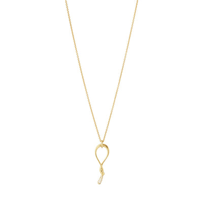 Georg Jensen Mercy Swirl halskæde 20001831