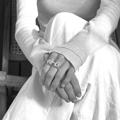 Jane Kønig Tied Heart ring THR-AW25-S