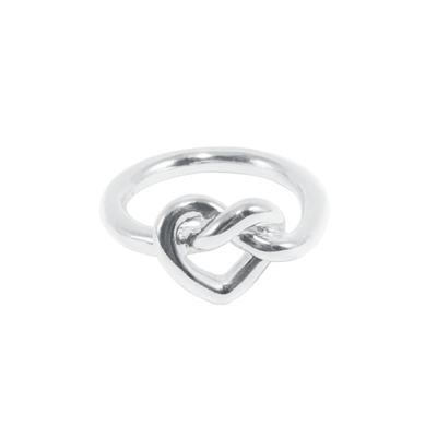 Jane Kønig Big Tied Heart ring BTHR-AW25-S