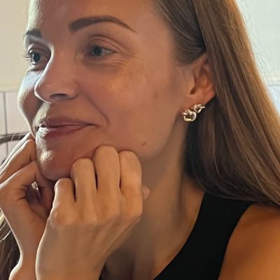Jane Kønig Tied Heart ørering THS-AW25-G