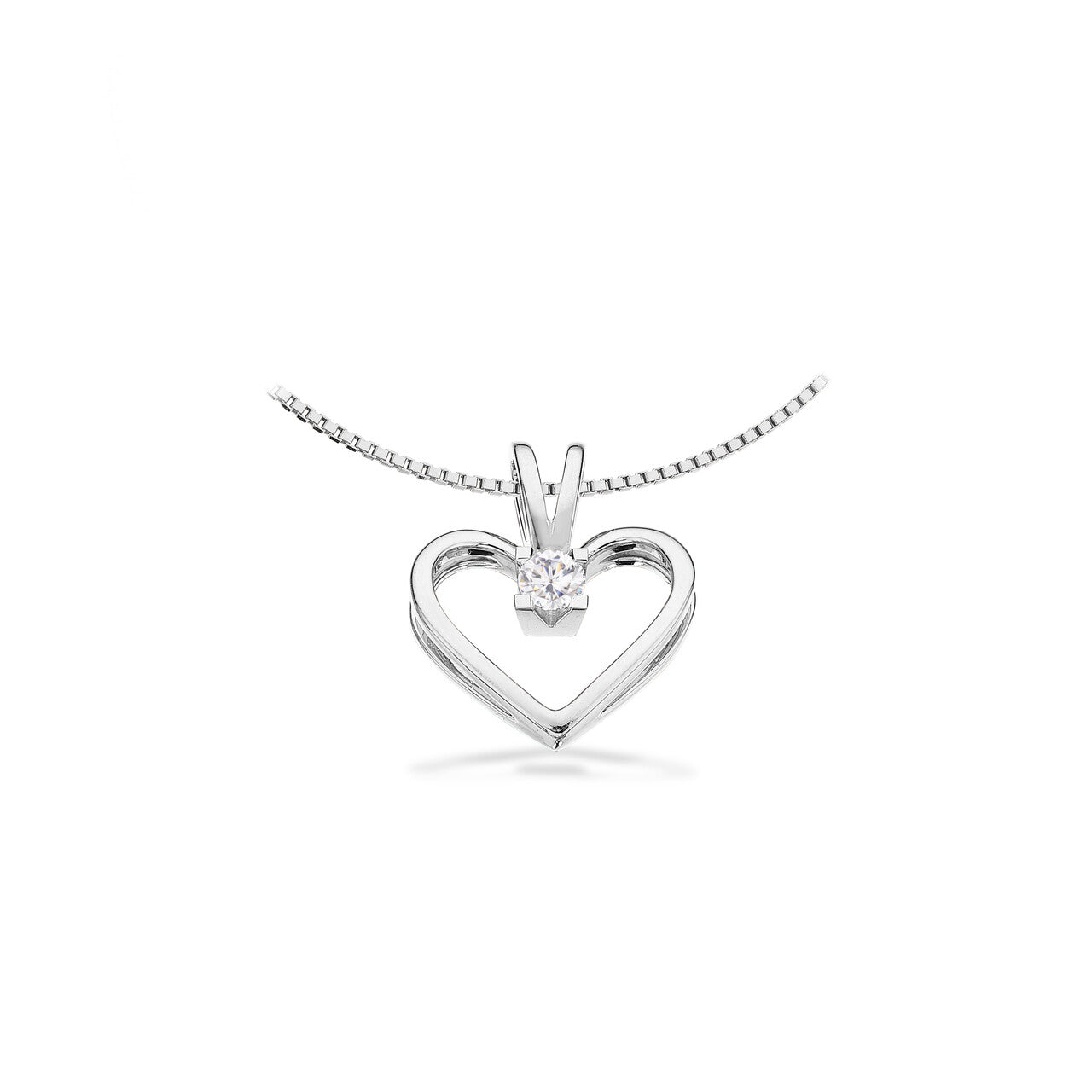 Scrouples Kleopatra hjerte 0,10ct vedhæng 2124,10