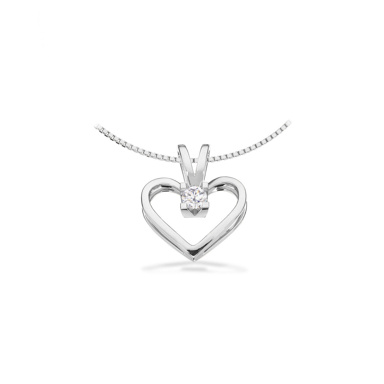 Scrouples Kleopatra hjerte 0,15ct vedhæng 2124,15
