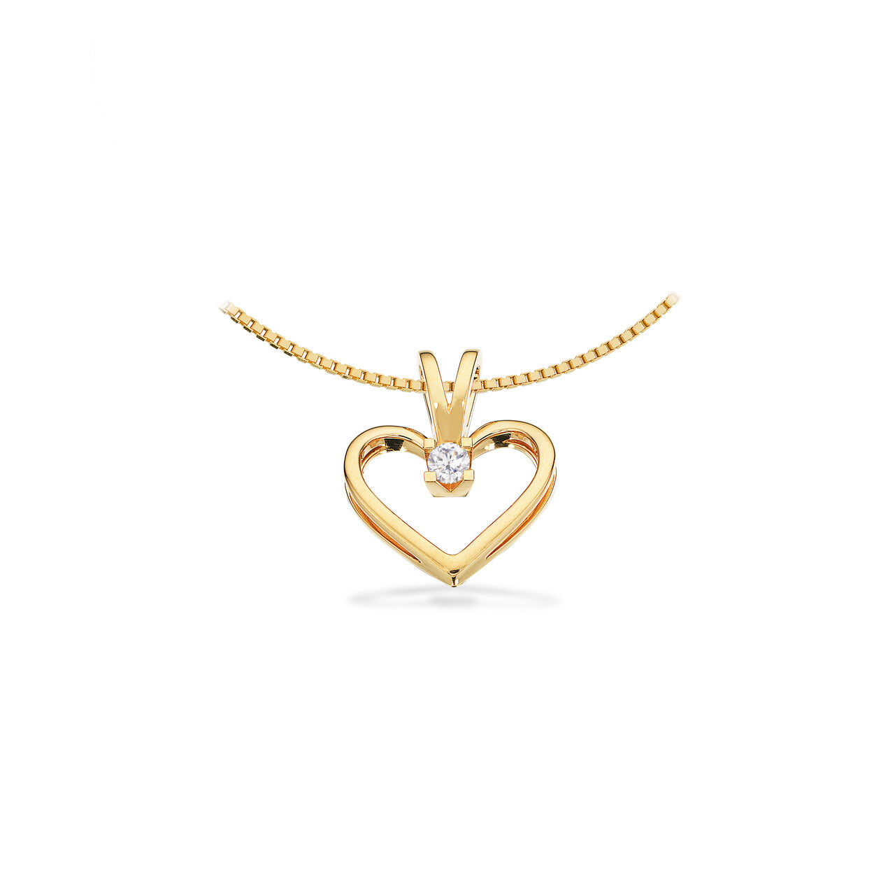 Scrouples Kleopatra hjerte 0,05ct vedhæng 2125,05