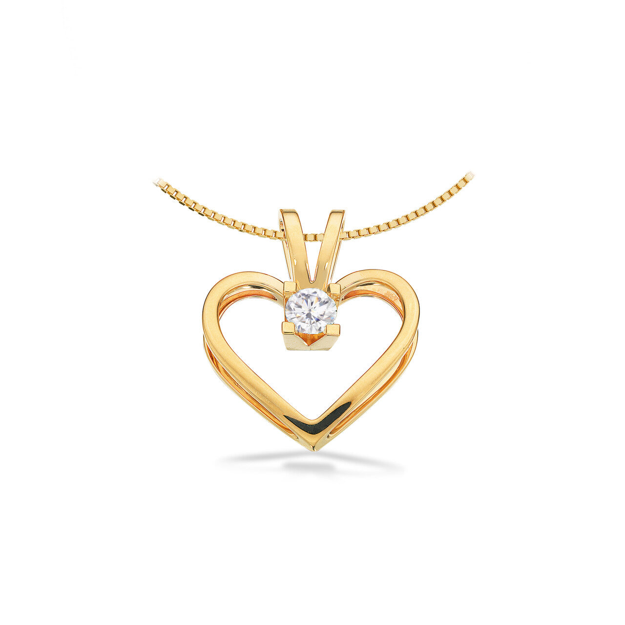 Scrouples Kleopatra hjerte 0,35ct vedhæng 2125,35
