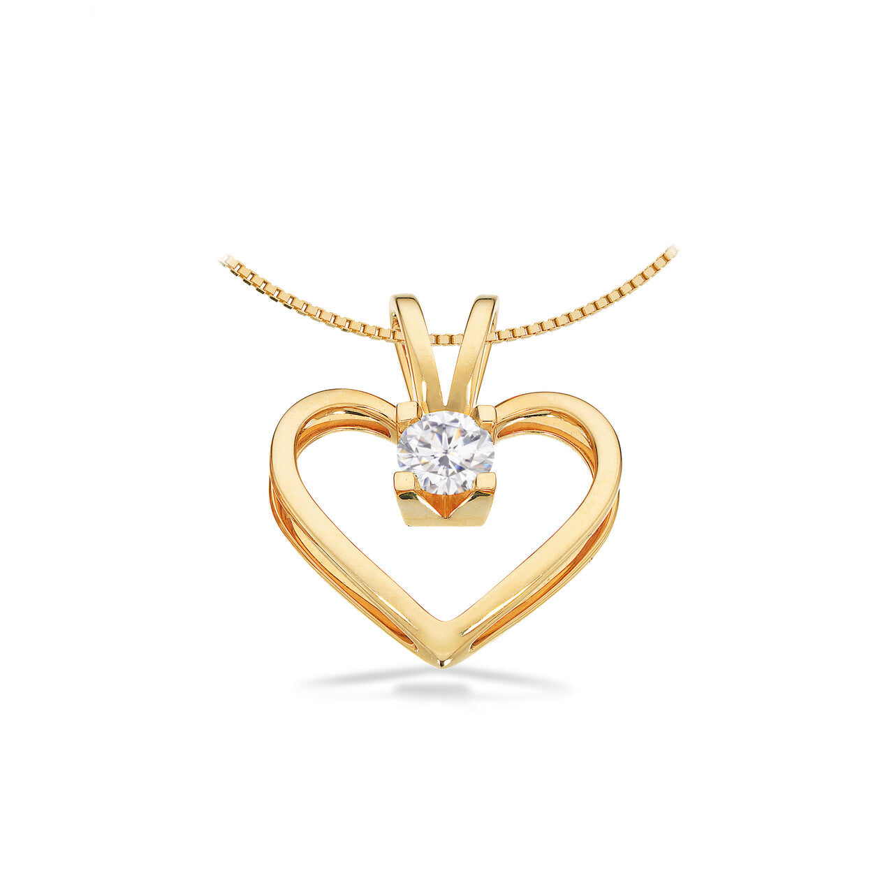 Scrouples Kleopatra hjerte 0,50ct vedhæng 2125,50