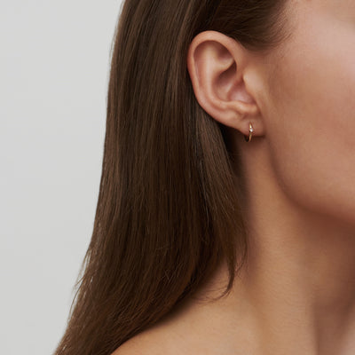 Julie Sandlau Purity Micro ørering YG14-HPS151