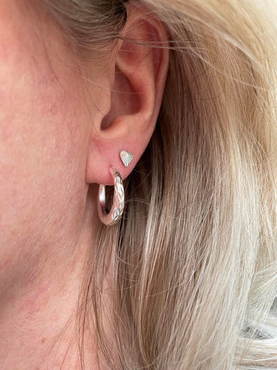 Jane Kønig Reflection Heart ørering RSHE01-S-AW2000