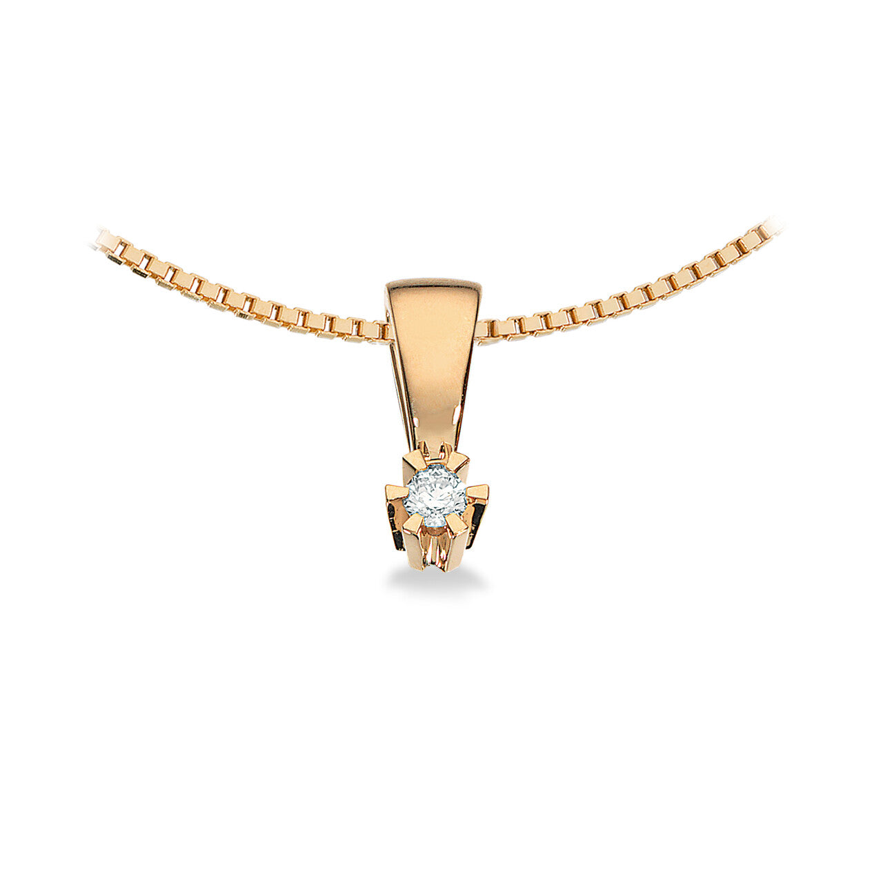 Scrouples Prinsesse 0,03ct vedhæng 2775,03