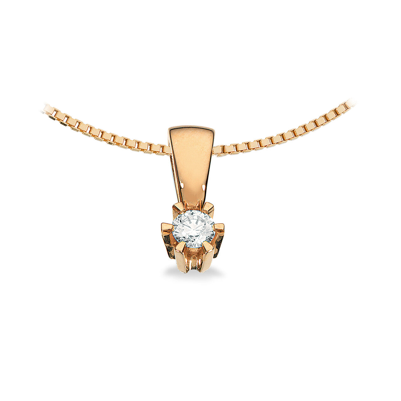 Scrouples Prinsesse 0,09ct vedhæng 2775,09