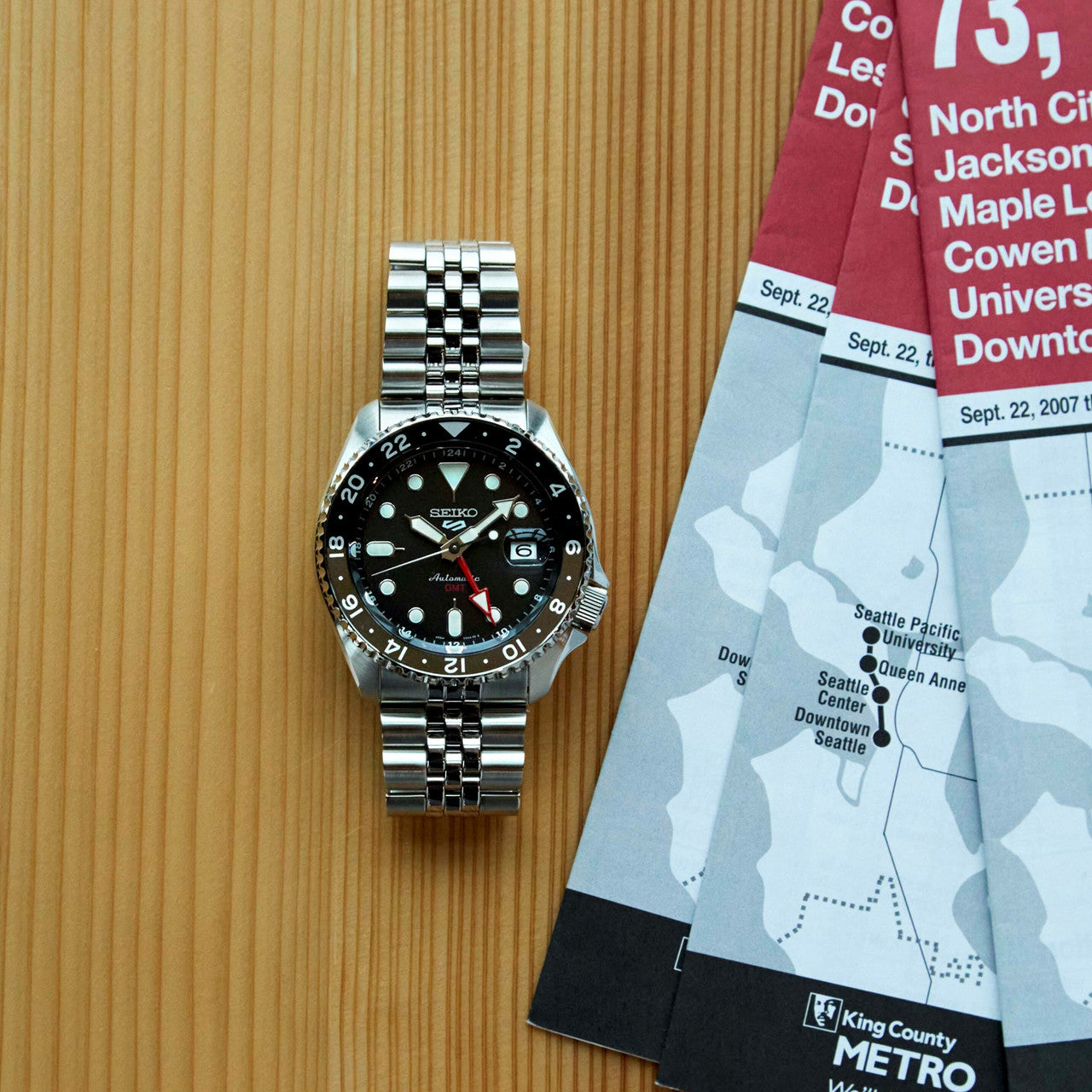 Seiko 5 Sports Automatic GMT SSK001K1