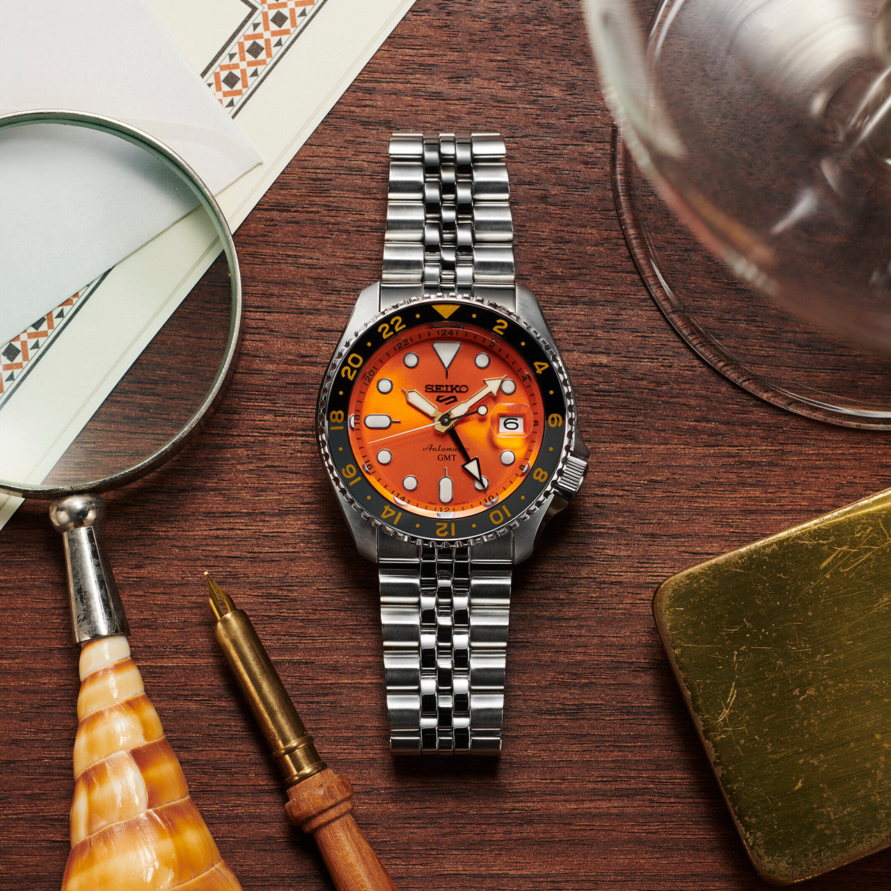 Seiko 5 Sports Automatic GMT SSK005K1