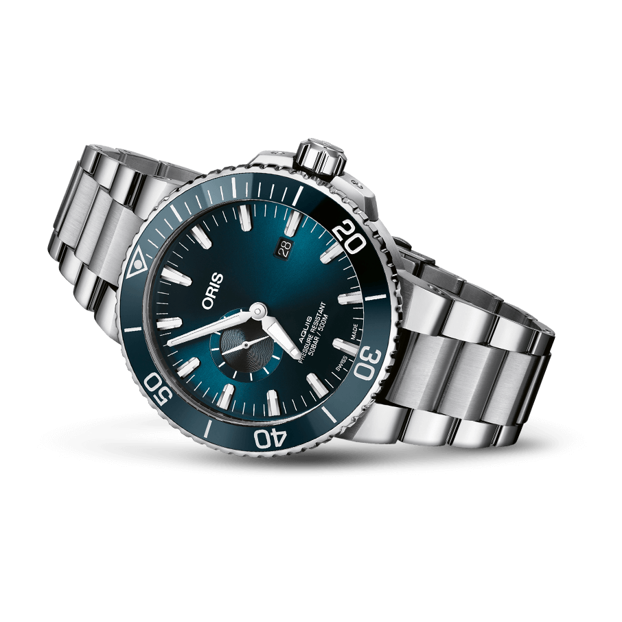 Oris Aquis Small Second, Date 45,5mm 743 7733 4155MB
