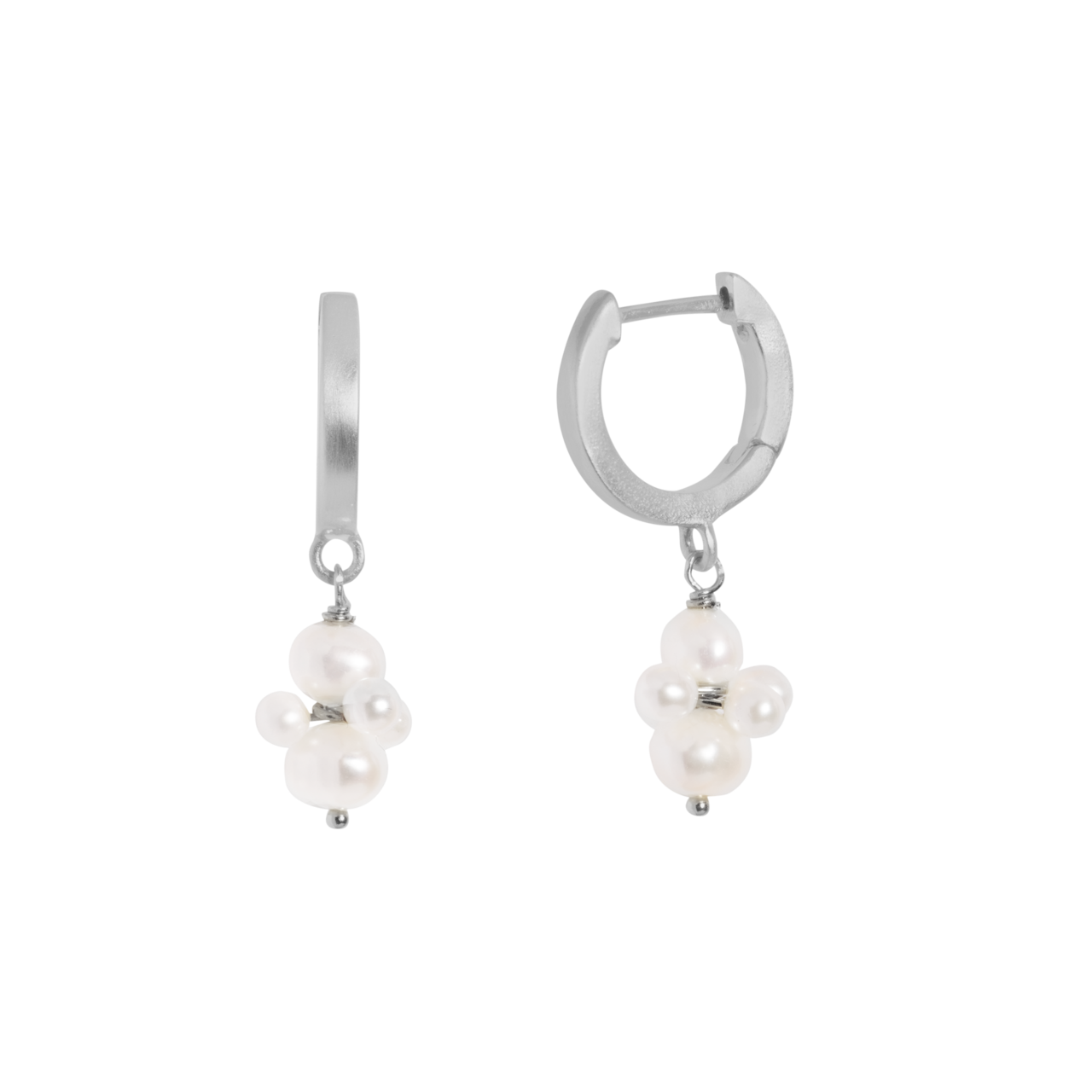 ByBiehl Pearl Cluster øreringe 4-1510WP-R