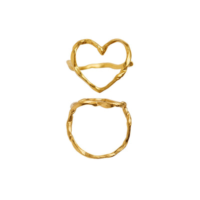 STINE A Jewelry Funky Heart ring 4054-02