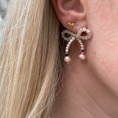 STINE A Jewelry Glow Bow ørering 1345-02