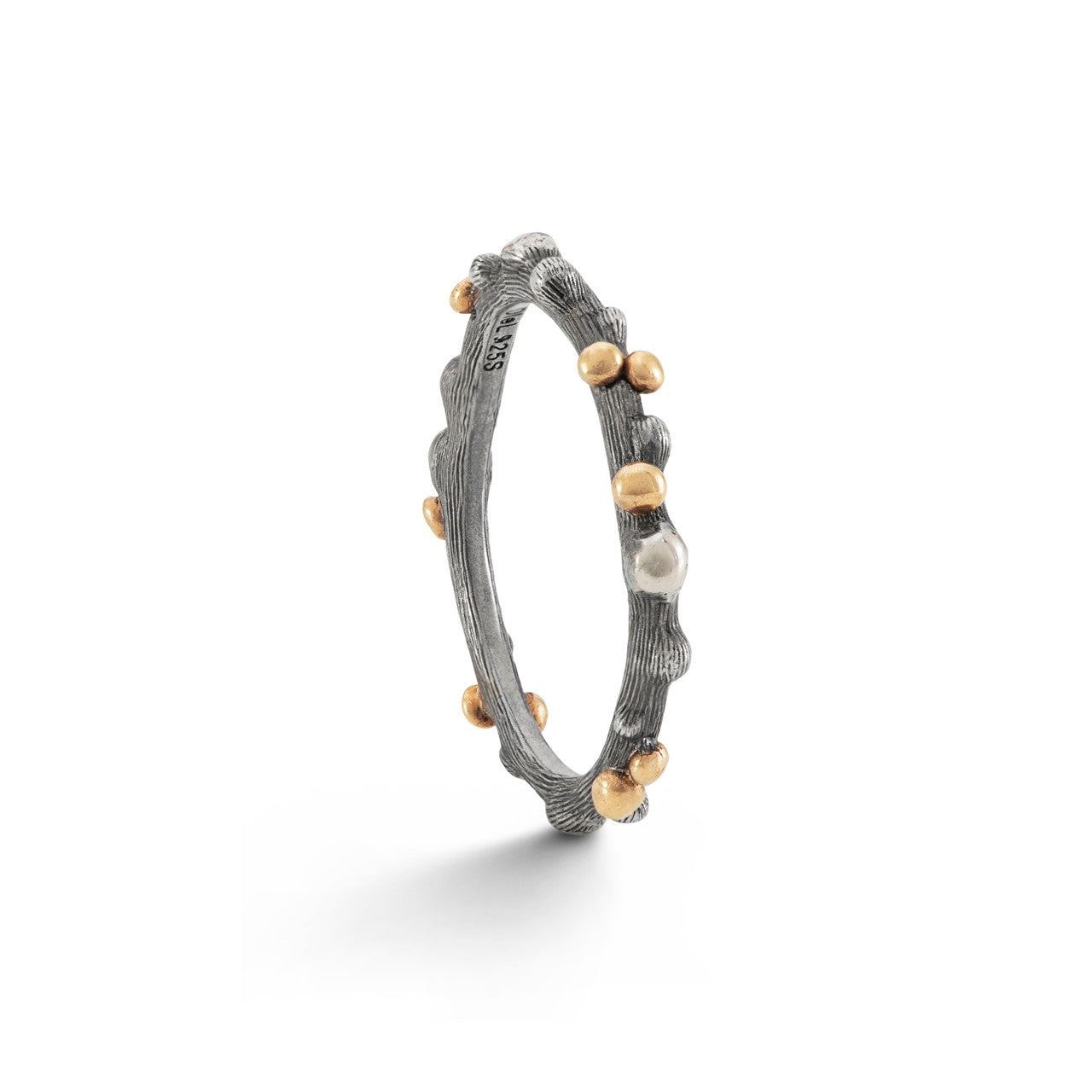 OLE LYNGGAARD COPENHAGEN Silver Nature ring A2691-302