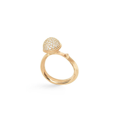 OLE LYNGGAARD COPENHAGEN Lotus Pavé ring A2711-402