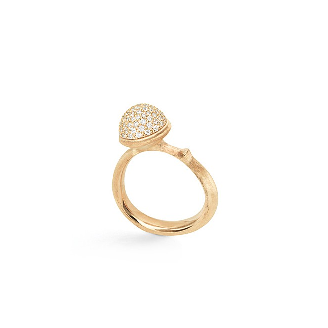 OLE LYNGGAARD COPENHAGEN Lotus Pavé ring A2711-402