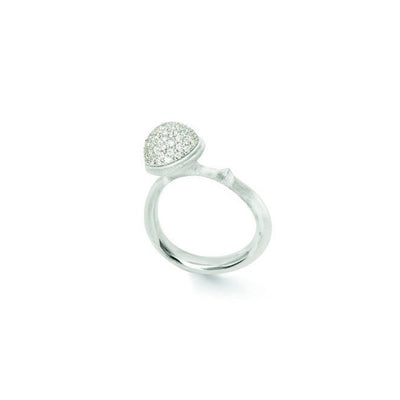 OLE LYNGGAARD COPENHAGEN Lotus Pavé ring A2711-501