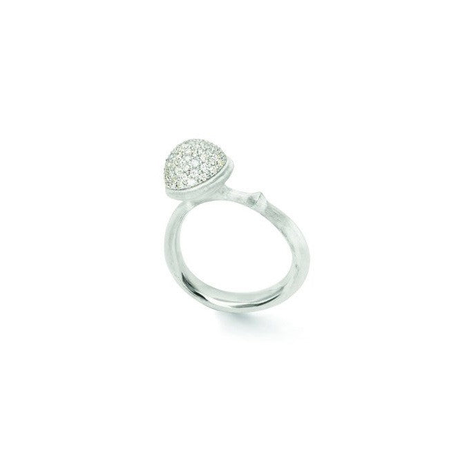 OLE LYNGGAARD COPENHAGEN Lotus Pavé ring A2711-501