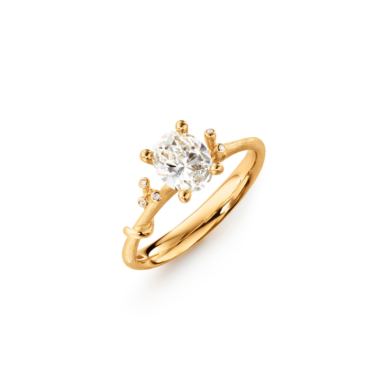 OLE LYNGGAARD COPENHAGEN Nature Solitaire ring A2785-435