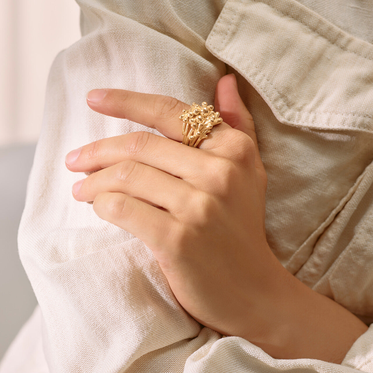 OLE LYNGGAARD COPENHAGEN BoHo Cluster ring A3190-401